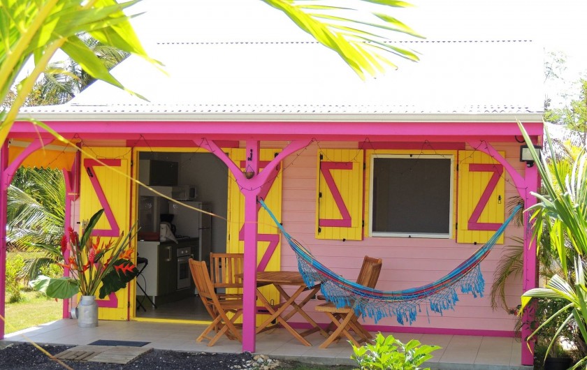 Location de vacances - Gîte à Le Moule - La terasse