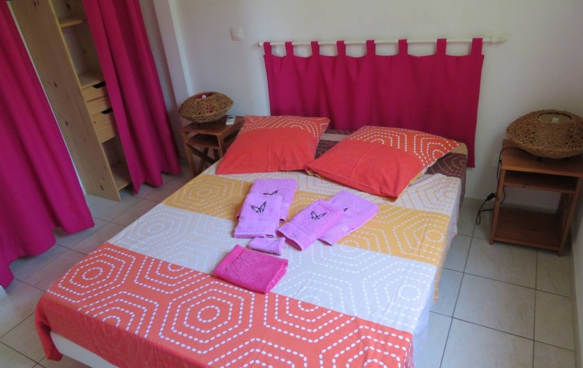 Location de vacances - Gîte à Le Moule - Chambre 1 Gite "Désirade" ou "Marie Galante"