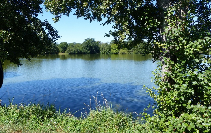 Location de vacances - Chalet à Champagnat - Etang de Malleteix (4 hectares) réservé à la pêche no-kill