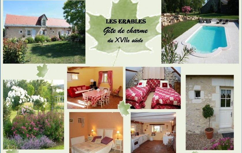 Location de vacances - Maison - Villa à Draché - Vue d'ensemble