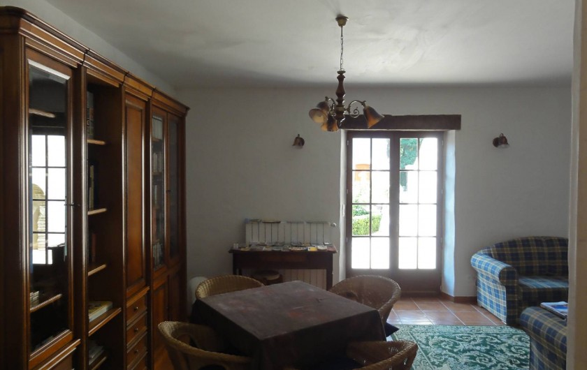 Location de vacances - Chambre d'hôtes à Saint-Pierre de Caubel - Salon-Bibliothèque