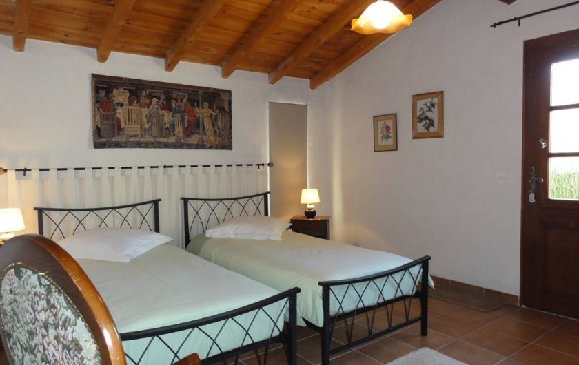 Location de vacances - Chambre d'hôtes à Saint-Pierre de Caubel - La chambre Hilaire