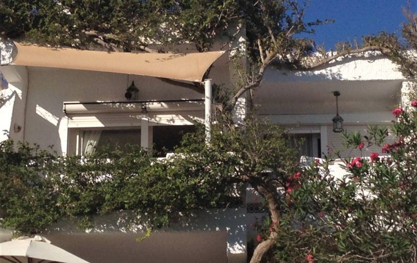 Location de vacances - Appartement à Santa Eulària des Riu - TERRAZA DE ATRAS