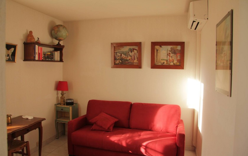 Location de vacances - Appartement à Cagnes-sur-Mer - 2e Chambre