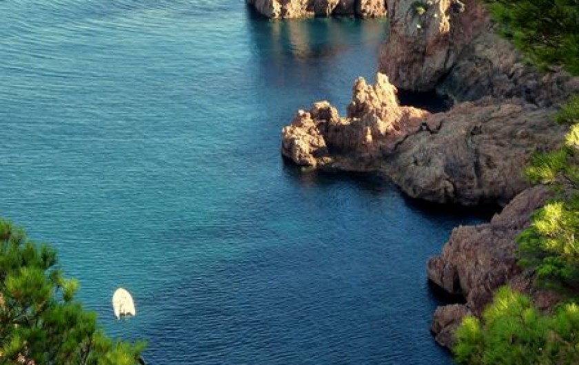 Location de vacances - Villa à Les Issambres - cap dramont