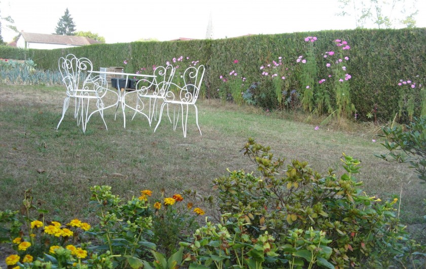 Location de vacances - Chalet à Morcenx Bourg - coin jardin