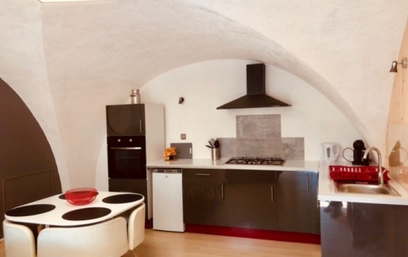 Location de vacances - Appartement à Chauvet - Cuisine équipée