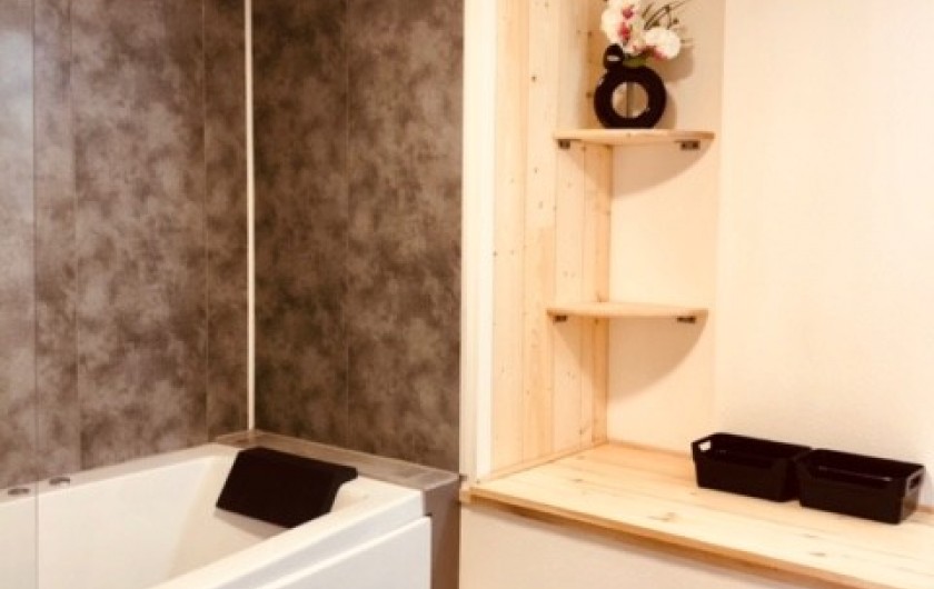 Location de vacances - Appartement à Chauvet - Salle de bain