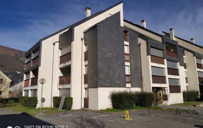 Location de vacances - Studio à Saint-Lary-Soulan - résidence Aurette, studio au 1er étage, exposé Sud