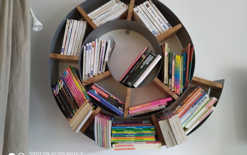 Location de vacances - Studio à Saint-Lary-Soulan - bibliothèque-serpentin avec livres pour enfants et grands