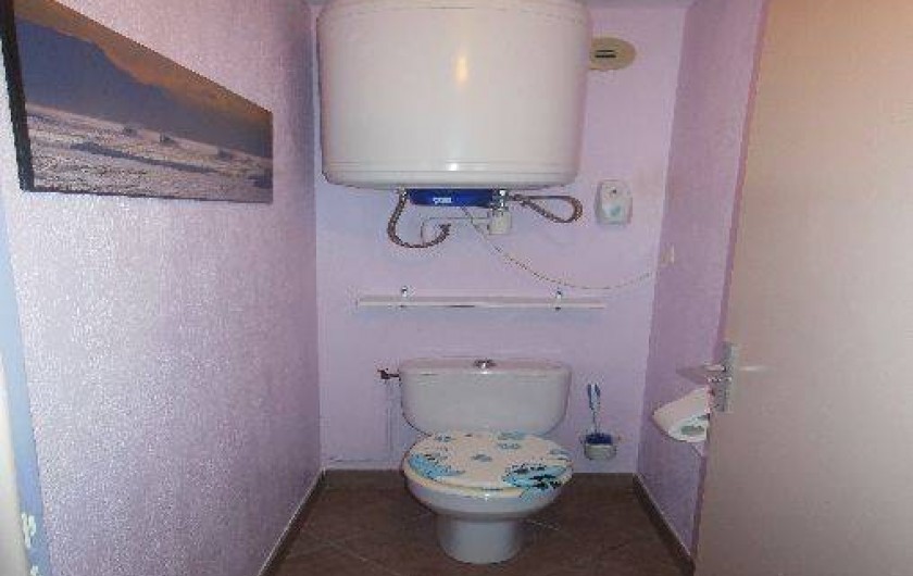 Location de vacances - Appartement à Bidart - W.C.