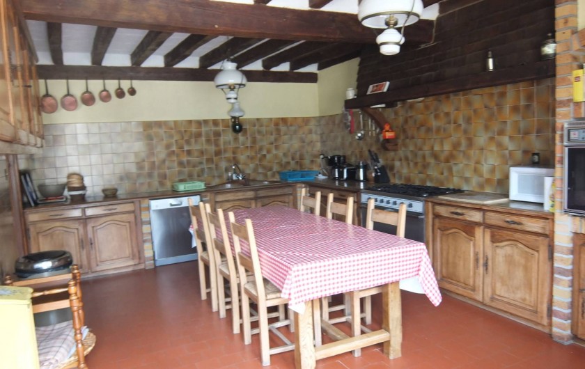 Location de vacances - Gîte à Souesmes - cuisine très équipée
