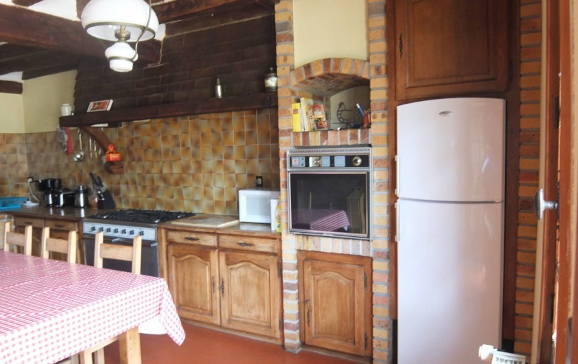 Location de vacances - Gîte à Souesmes - cuisine