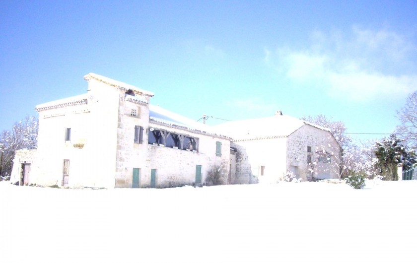Location de vacances - Villa à Montdoumerc - Sous la neige