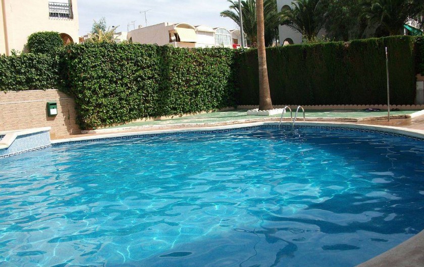 Location de vacances - Appartement à Puerto de Mazarrón - piscine comune bien exposer