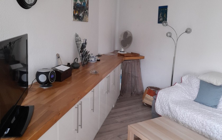 Location de vacances - Appartement à Sète - Salon