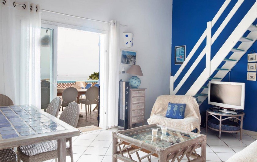 Location de vacances - Bungalow - Mobilhome à Sainte-Lucie de Porto-Vecchio - sejour villa 14 pers