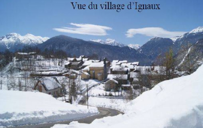 Location de vacances - Chalet à Ignaux