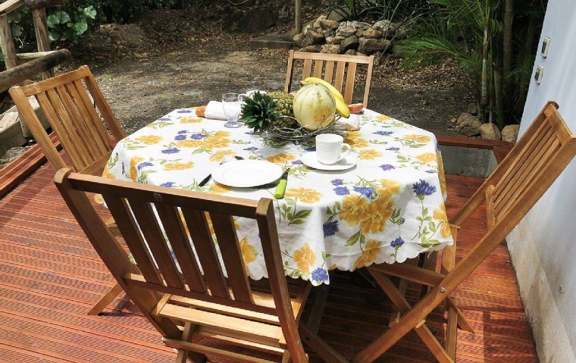 Location de vacances - Appartement à Bouillante