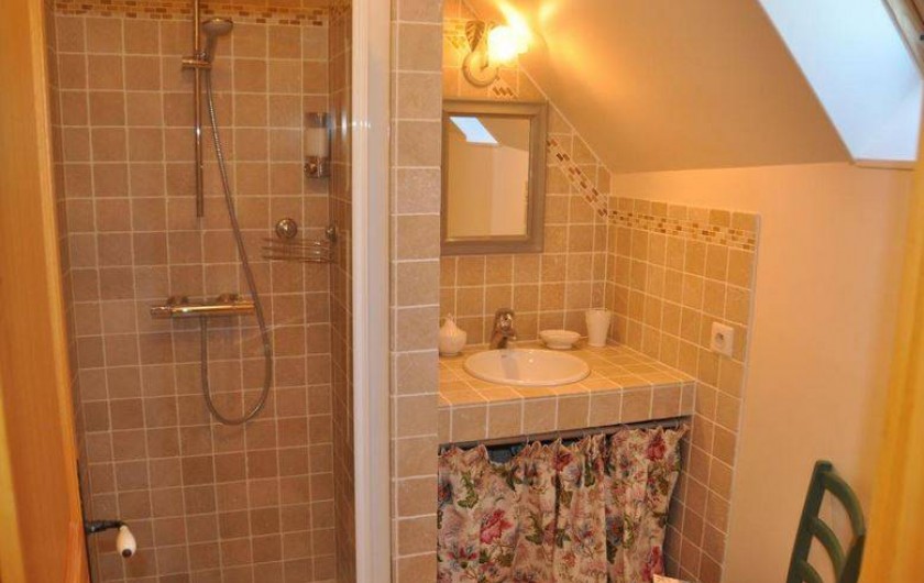 Location de vacances - Chambre d'hôtes à Saint-Loup-de-Naud - Salle de douche