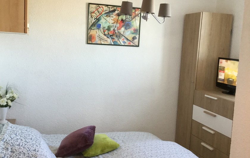 Location de vacances - Appartement à Le Barcarès - COIN NUIT 1