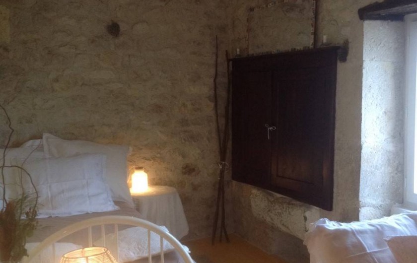 Location de vacances - Gîte à Lendou-en-Quercy - chambre pour 1 pers avec un coin bureau