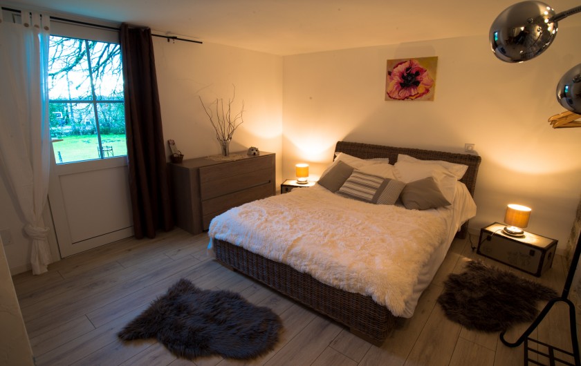 Location de vacances - Gîte à Lendou-en-Quercy - chambre au rdc