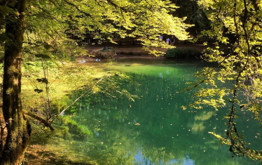 Location de vacances - Gîte à Lendou-en-Quercy - La rivière tout prés