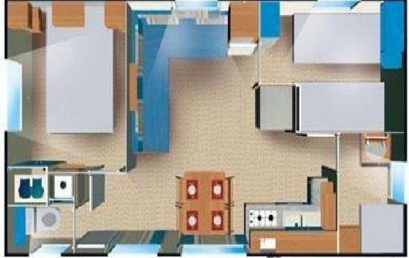 Location de vacances - Camping à Saint-Maurice-d'Ibie