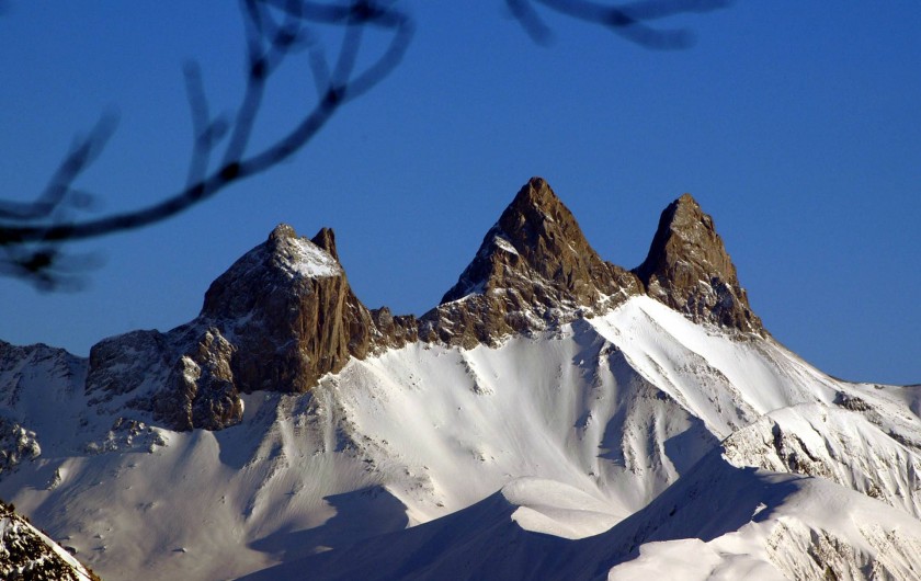 Location de vacances - Appartement à Fontcouverte-la-Toussuire - vue principale depuis l'appartement