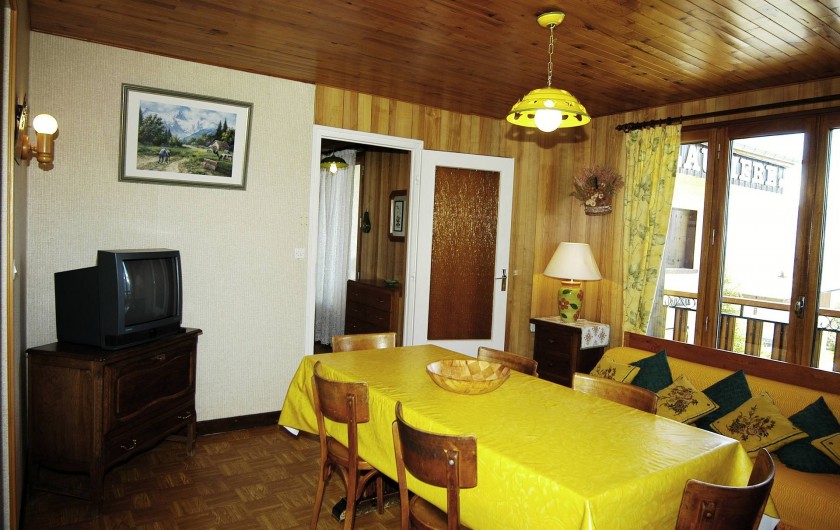 Location de vacances - Appartement à Fontcouverte-la-Toussuire - salle à manger