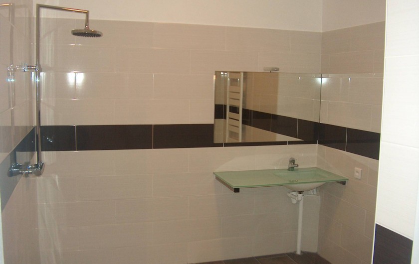 Location de vacances - Maison - Villa à Fréville-du-Gâtinais - Salle d'eau et wc 
handicap