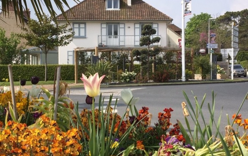 Location de vacances - Appartement à Merville-Franceville-Plage - Dans charmante maison, un appartement et un studio à louer