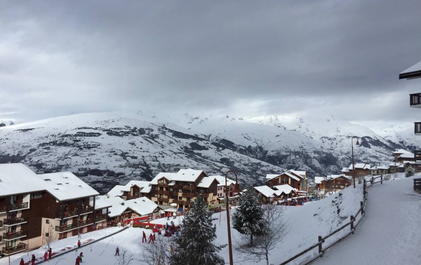 Location de vacances - Appartement à Vallandry - Vue de la fenêtre