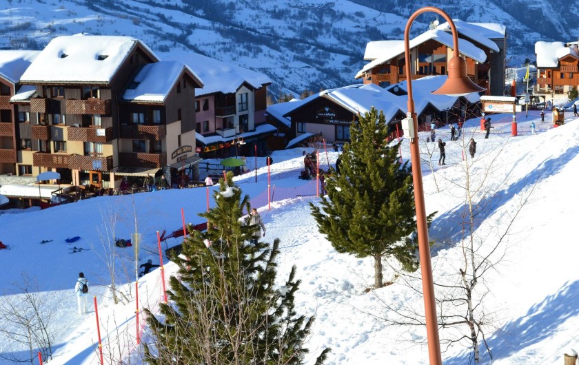 Location de vacances - Appartement à Vallandry - Vue de la fenêtre