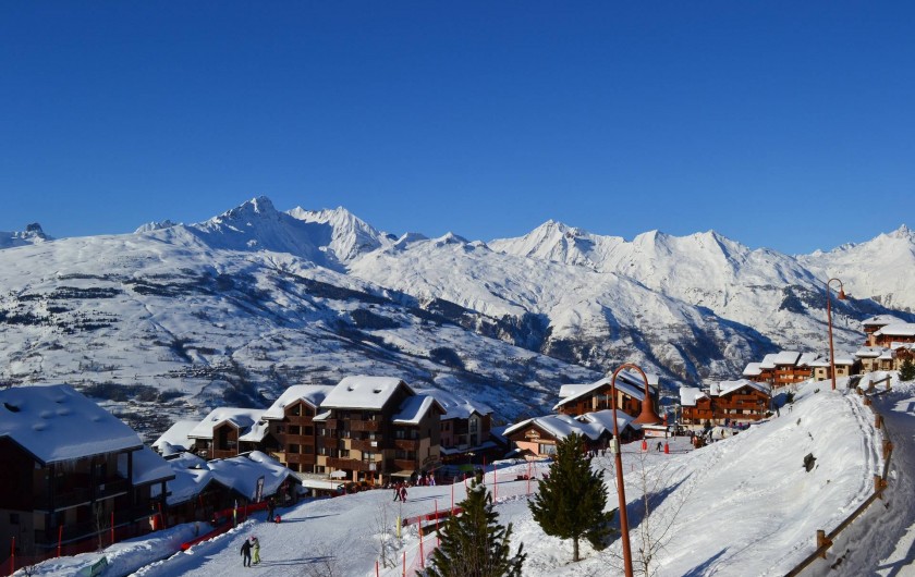 Location de vacances - Appartement à Vallandry - Vue de la fenêtre