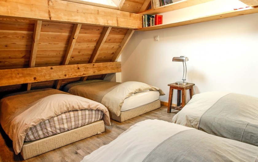 Location de vacances - Appartement à Le Monêtier-les-Bains - Couchages mezzanine