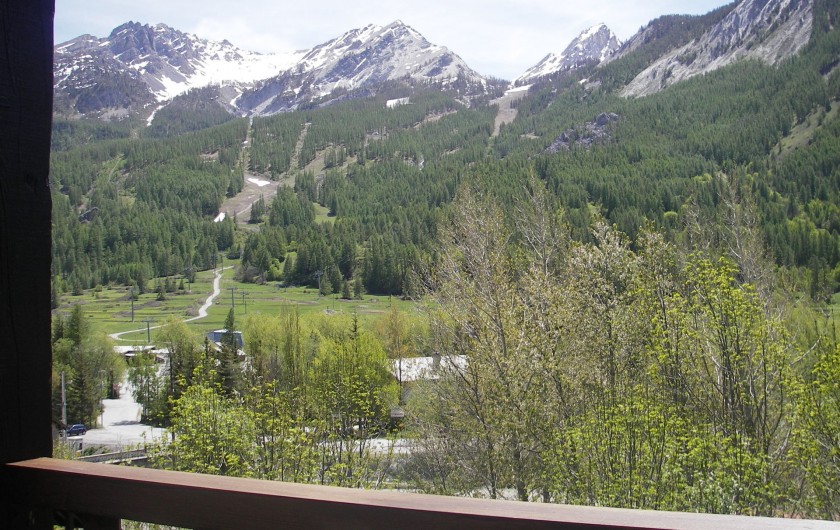 Location de vacances - Appartement à Le Monêtier-les-Bains - Vue d'été