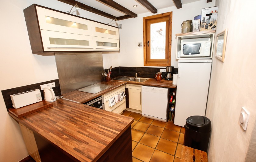 Location de vacances - Appartement à Le Monêtier-les-Bains - Cuisine ouverte
