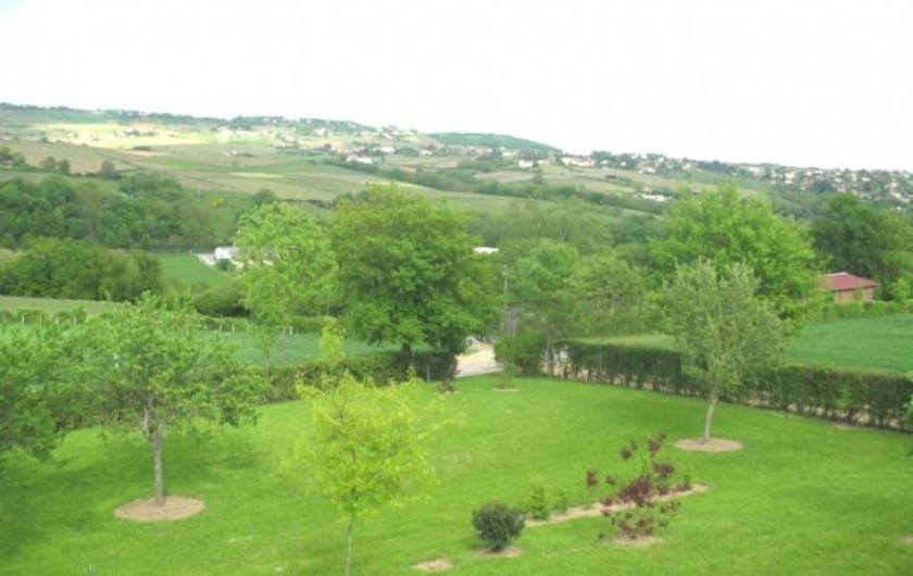 Location de vacances - Chambre d'hôtes à Saint-Laurent-d'Oingt - Chambre Horizon