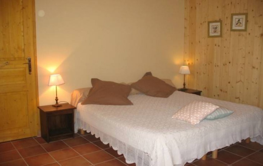 Location de vacances - Chambre d'hôtes à Saint-Laurent-d'Oingt - Chambre Intérieure