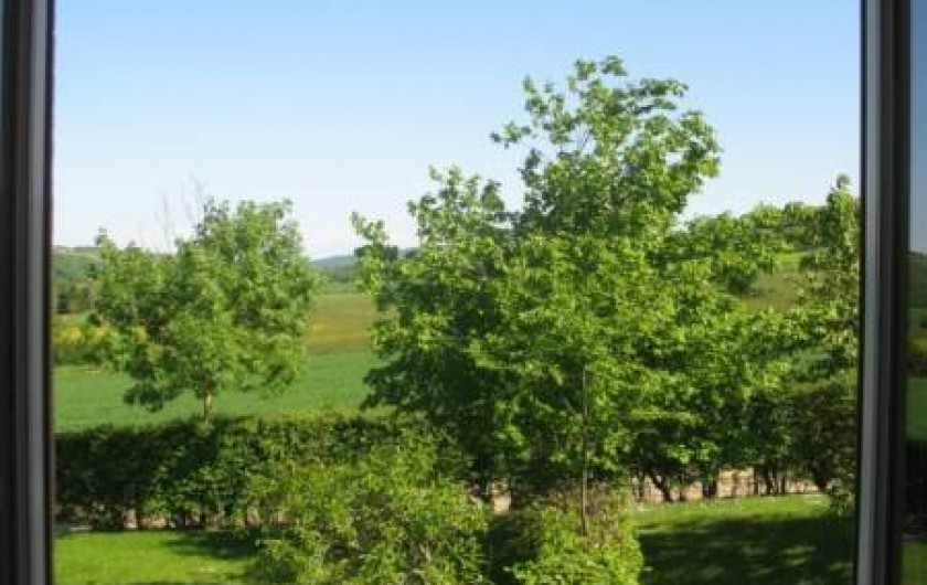 Location de vacances - Chambre d'hôtes à Saint-Laurent-d'Oingt - Chambre Sillon