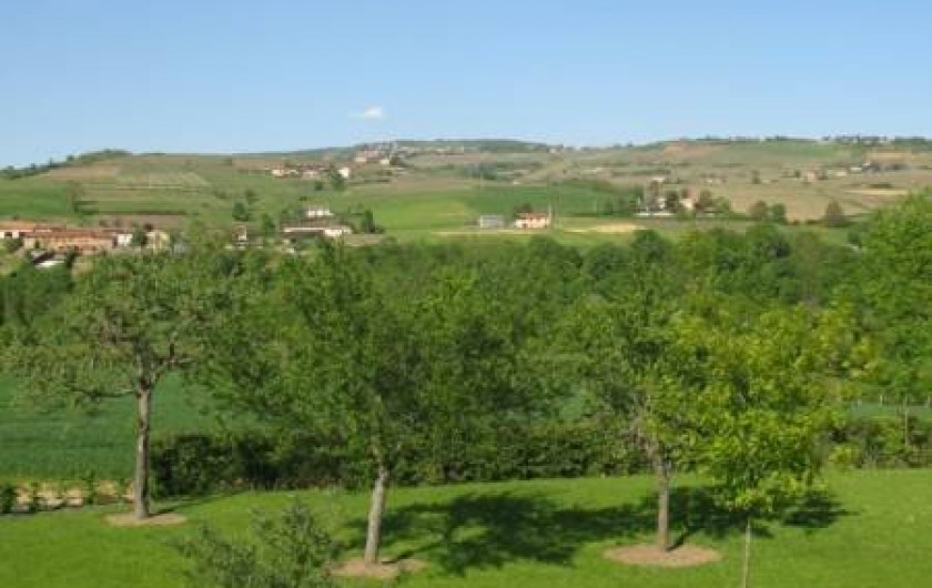 Location de vacances - Chambre d'hôtes à Saint-Laurent-d'Oingt - Chambre Sillon