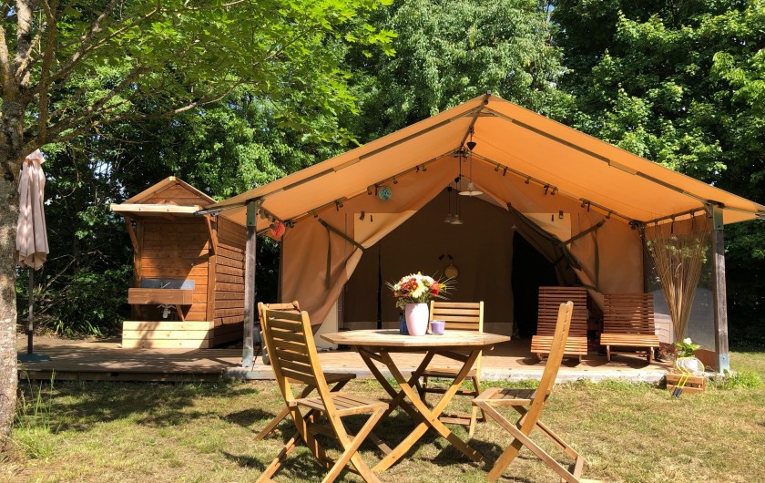 Location de vacances - Camping à Luçon - Lodge IRIS (4 P)