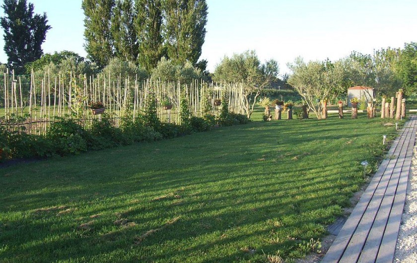 Location de vacances - Appartement à La Cadière-d'Azur - espace ballon,babinton