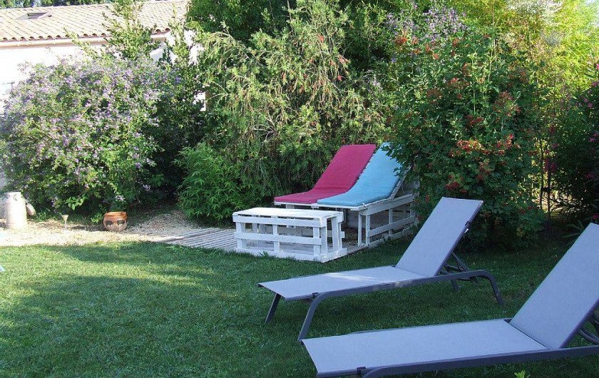 Location de vacances - Appartement à La Cadière-d'Azur - bronzage