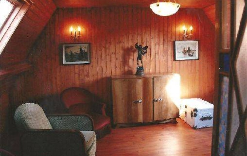 Location de vacances - Villa à Wissant - Salon supérieur avec jeux de société