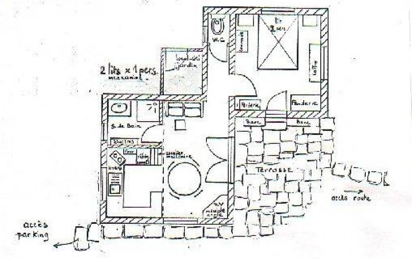 Location de vacances - Chalet à Chamonix-Mont-Blanc