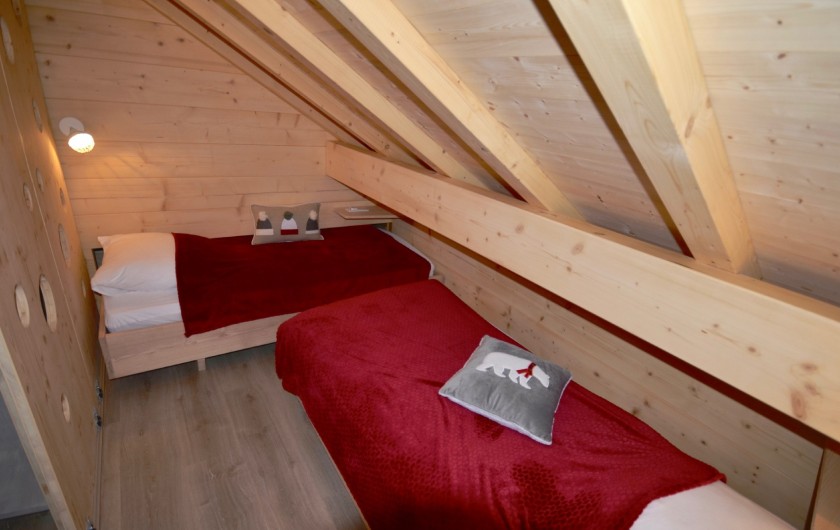 Location de vacances - Chalet à La Pesse - Alcôve