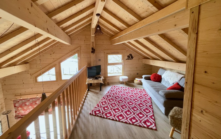 Location de vacances - Chalet à La Pesse - Mezzanine